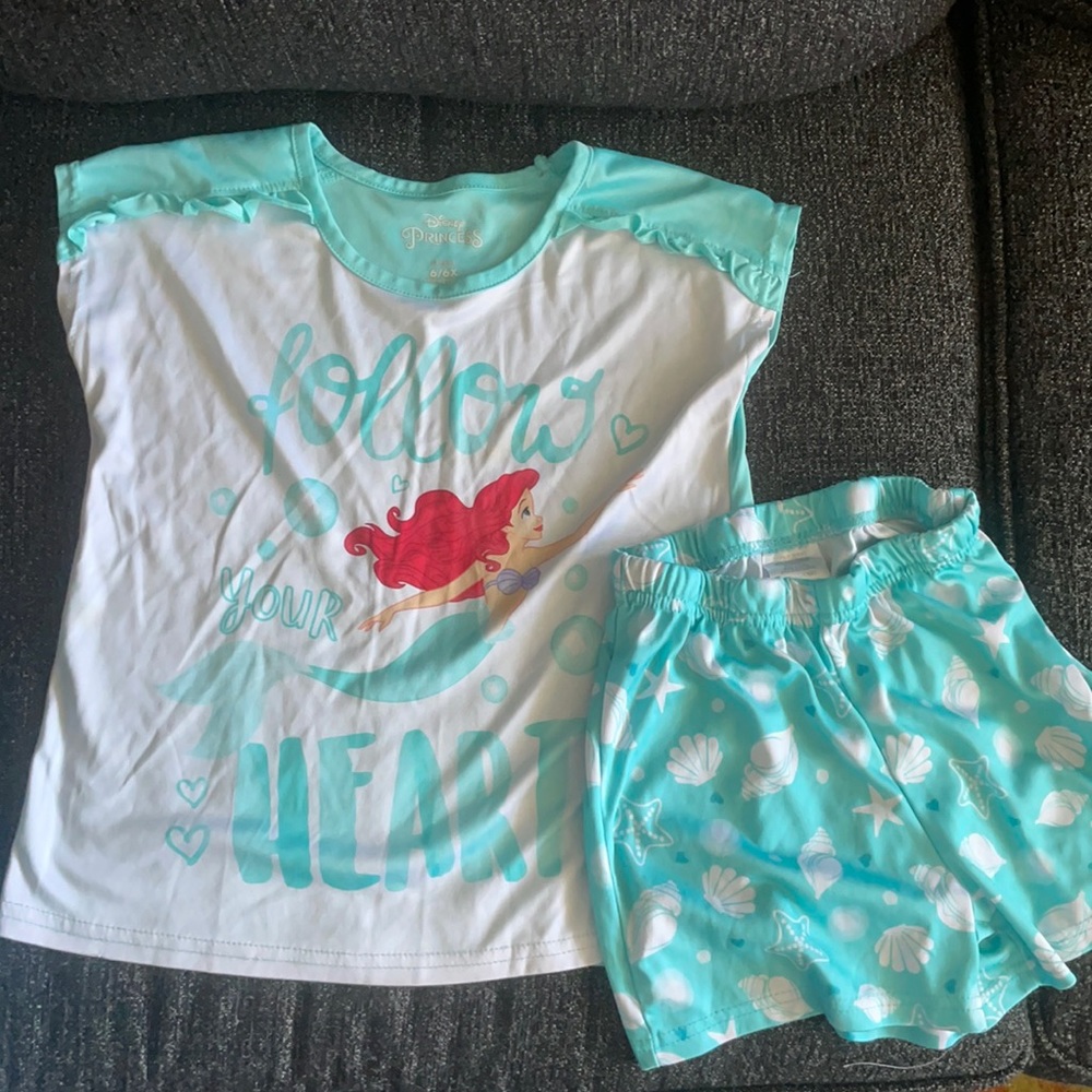 Disney Ariel pajama set